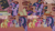 Size: 2000x1125 | Tagged: safe, edit, edited screencap, editor:quoterific, screencap, applejack, pinkie pie, rarity, twilight sparkle, earth pony, pegasus, pony, unicorn, dragonshy, g4, my little pony: friendship is magic, season 1, book, bookshelf, golden oaks library, unicorn twilight