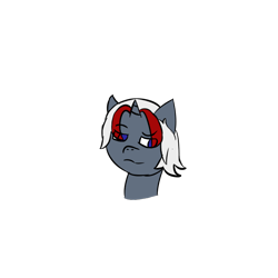 Size: 800x800 | Tagged: safe, artist:asksudanpony, oc, oc:russia, pony, bust, nation ponies, ponified, portrait, russia, solo