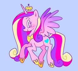 Size: 2048x1848 | Tagged: safe, artist:alexbeeza, princess cadance, alicorn, pony, g4, female, mare, solo