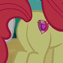 Size: 720x720 | Tagged: safe, screencap, apple bloom, earth pony, pony, g4, butt, cropped, female, filly, foal, pictures of butts, plot