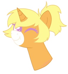 Size: 1137x1239 | Tagged: safe, artist:orcabunnies, oc, oc only, pony, unicorn, bust, portrait, solo