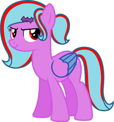 Size: 3756x4031 | Tagged: safe, artist:melodismol, oc, oc:star beats, pegasus, pony, g4, folded wings, hairclip, simple background, solo, standing, transparent background, vector, wings