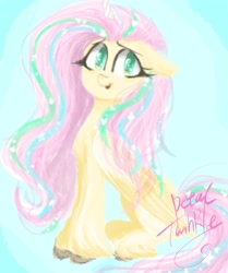 Size: 1714x2048 | Tagged: safe, artist:petaltwinkle, fluttershy, pegasus, pony, g4, solo