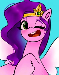 Size: 1074x1368 | Tagged: safe, artist:petaltwinkle, pipp petals, pegasus, pony, g5, adorapipp, cute, solo