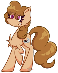 Size: 1600x2000 | Tagged: safe, artist:scridley-arts, oc, oc only, pony, chest fluff, female, simple background, solo, transparent background