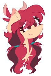 Size: 1336x2000 | Tagged: safe, artist:scridley-arts, oc, oc only, pony, bust, chest fluff, eye clipping through hair, female, simple background, solo, transparent background