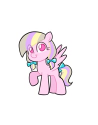 Size: 1074x1368 | Tagged: safe, artist:petaltwinkle, oc, oc only, oc:petal twinkle, pegasus, pony, female, filly, foal, simple background, solo, white background