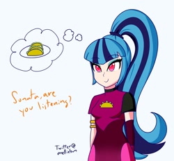Size: 1400x1300 | Tagged: safe, artist:melliedraws, sonata dusk, human, equestria girls, g4, female, food, human coloration, solo, sonataco, taco, taco dress, that girl sure loves tacos, that siren sure does love tacos