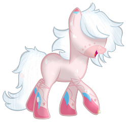 Size: 2144x2096 | Tagged: safe, artist:angellightyt, oc, oc only, earth pony, pony, base used, earth pony oc, female, hair over eyes, high res, mare, raised hoof, simple background, solo, transparent background