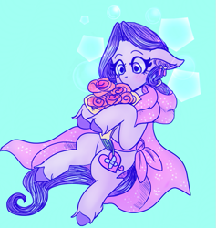 Size: 775x817 | Tagged: safe, artist:mimiporcellini, earth pony, pony, jojo's bizarre adventure, malena, old art, ponified