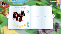 Size: 1334x750 | Tagged: safe, gameloft, idw, screencap, smudge (g4), pony, g4, my little pony: magic princess, ford desire, sparkles