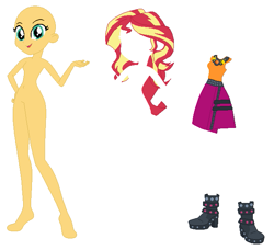 Size: 639x583 | Tagged: safe, artist:lordsfrederick778, artist:selenaede, sunset shimmer, human, equestria girls, equestria girls specials, g4, my little pony equestria girls: better together, my little pony equestria girls: forgotten friendship, base used