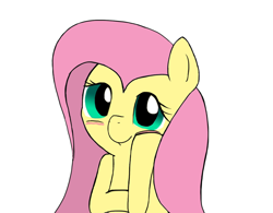 Size: 1280x1000 | Tagged: safe, artist:hoodie-stalker, fluttershy, pony, g4, blushing, female, solo