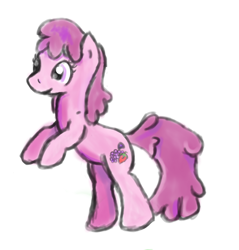 Size: 726x758 | Tagged: safe, artist:phillnana, berry punch, berryshine, earth pony, pony, g4, female, mare, sketch, solo