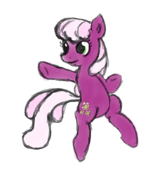 Size: 824x905 | Tagged: safe, artist:phillnana, cheerilee, earth pony, pony, g4, female, mare, simple background, sketch, solo, transparent background