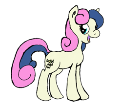 Size: 939x823 | Tagged: safe, artist:phillnana, bon bon, sweetie drops, earth pony, pony, g4, female, mare, sketch, solo