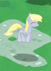 Size: 265x371 | Tagged: safe, gameloft, derpy hooves, pony, g4, my little pony: magic princess, flapping