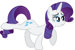 Size: 467x310 | Tagged: safe, artist:stabzor, rarity, pony, unicorn, g4, .svg available, eyeshadow, female, lidded eyes, makeup, mare, outstretched hoof, simple background, smiling, solo, standing on two hooves, svg, transparent background, vector