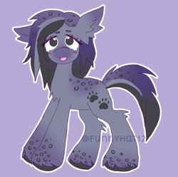 Size: 1448x1442 | Tagged: safe, artist:funnyhat12, oc, oc only, earth pony, pony, adoptable, simple background, solo