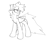 Size: 880x776 | Tagged: safe, artist:solixy406, oc, oc:cloudbreaker, pegasus, pony, outlines only, ponysona