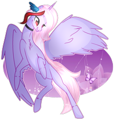 Size: 1286x1408 | Tagged: safe, artist:angellightyt, oc, oc only, alicorn, pony, alicorn oc, base used, female, horn, mare, rearing, simple background, solo, transparent background, wings