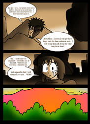 Size: 582x793 | Tagged: safe, artist:neoncabaret, human, comic:derpy's wish, comic, crying, firefighter, flashback, injured