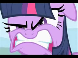 Size: 480x360 | Tagged: safe, screencap, twilight sparkle, pony, unicorn, feeling pinkie keen, g4, angry, cropped, rage, unicorn twilight