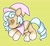 Size: 1405x1280 | Tagged: safe, artist:funnyhat12, oc, oc only, pony, unicorn, glasses, plushie, pony plushie, simple background, solo