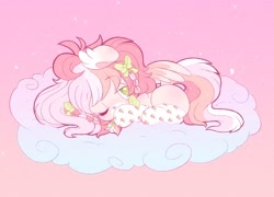 Size: 1600x1150 | Tagged: safe, artist:tamabel, oc, oc only, pegasus, pony, clothes, cloud, gradient background, socks, solo