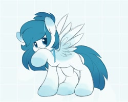 Size: 1258x1004 | Tagged: safe, artist:tamabel, oc, oc only, pegasus, pony, adoptable, simple background, solo