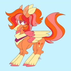 Size: 3500x3500 | Tagged: safe, artist:fizzlefer, oc, oc only, pegasus, pony, high res, simple background, solo