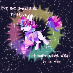 Size: 4096x4096 | Tagged: safe, artist:fizzlefer, oc, oc only, oc:plain sailing, pony, unicorn, gradient background, solo