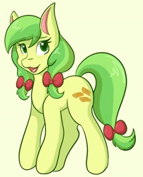 Size: 1322x1640 | Tagged: safe, artist:mscolorsplash, apple fritter, earth pony, pony, g4, apple family member, female, simple background, solo