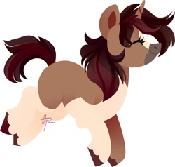 Size: 780x743 | Tagged: safe, artist:fizzlefer, oc, oc only, pony, unicorn, simple background, solo, white background