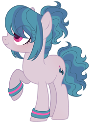 Size: 1024x1374 | Tagged: safe, artist:zipverse, oc, oc only, earth pony, pony, earth pony oc, female, raised hoof, simple background, solo, transparent background