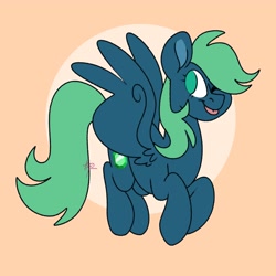 Size: 4000x4000 | Tagged: safe, artist:fizzlefer, oc, oc only, pegasus, pony, gradient background, solo