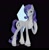 Size: 1440x1455 | Tagged: safe, artist:shackle_moon, part of a set, rarity, pony, unicorn, g4, abstract background, black background, cutie mark background, ear piercing, horn, horn ring, jewelry, pendant, piercing, redesign, ring, simple background, solo, unshorn fetlocks