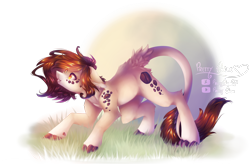 Size: 3024x1983 | Tagged: safe, artist:prettyshinegp, oc, oc only, earth pony, pony, earth pony oc, female, leonine tail, mare, simple background, solo, tail, transparent background