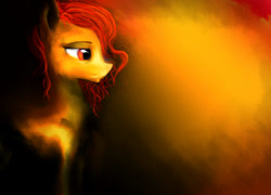Size: 1000x720 | Tagged: safe, artist:minckies, oc, oc only, earth pony, pony, abstract background, earth pony oc, female, mare, solo