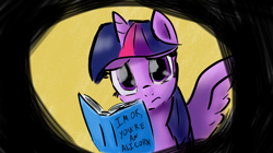 Size: 1472x825 | Tagged: safe, artist:obsequiosity, twilight sparkle, alicorn, pony, g4, book, cropped, female, solo, twilight sparkle (alicorn)