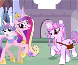 Size: 715x601 | Tagged: safe, artist:dreamy_shinebright, princess cadance, princess flurry heart, oc, g4