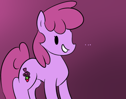 Size: 904x710 | Tagged: safe, artist:phillnana, berry punch, berryshine, earth pony, pony, g4, ..., female, mare, solo