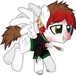 Size: 1041x1017 | Tagged: safe, artist:lightningbolt, derpibooru exclusive, pegasus, pony, undead, zombie, zombie pony, g4, .svg available, awsten knight, bags under eyes, blood, blood stains, bloodshot eyes, bone, clothes, colored pupils, flying, glasgow smile, heterochromia, horseshoes, jewelry, knife, knife in chest, lidded eyes, necklace, ponified, scar, show accurate, simple background, solo, spread wings, stitches, svg, tattered, torn clothes, torn ear, transparent background, vector, waterparks, wings