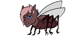 Size: 960x640 | Tagged: safe, artist:leastways, oc, cockroach, insect, monster pony, radroach, abomination, fallout, monster, nightmare fuel, roach, roachpony, wat
