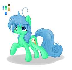 Size: 339x329 | Tagged: safe, artist:tami-kitten, oc, oc only, oc:tamio pamio, earth pony, pony, female, mare, reference, simple background, solo
