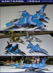 Size: 1280x1749 | Tagged: safe, artist:lonewolf3878, aircraft, f-16 fighting falcon, jet, jet fighter, jet plane, model, model plane, new lunar republic, photo, plane, warplane