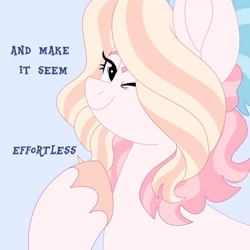 Size: 4096x4096 | Tagged: safe, artist:fizzlefer, part of a set, oc, oc only, oc:bitter glitter, bat pony, pony, bust, simple background, solo, talking