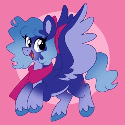 Size: 3000x3000 | Tagged: safe, artist:fizzlefer, oc, oc only, pegasus, pony, bandana, bow, hair bow, high res, solo