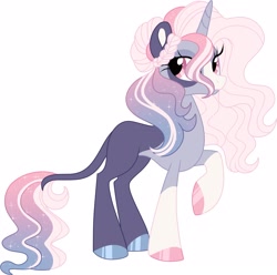 Size: 3115x3085 | Tagged: safe, artist:fizzlefer, oc, oc only, pony, unicorn, high res, simple background, solo, white background