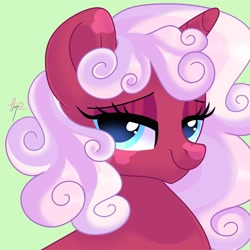 Size: 4000x4000 | Tagged: safe, artist:fizzlefer, oc, oc only, pony, unicorn, bust, simple background, solo